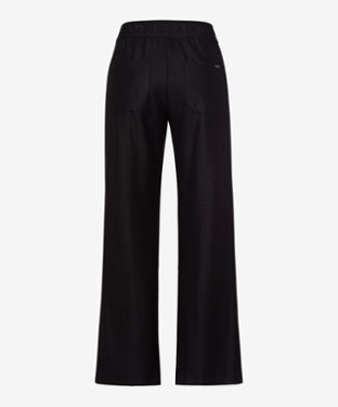Mode Pantalons Pantalons en laine Brax feel Good Pantalon en laine noir style d\u2019affaires 