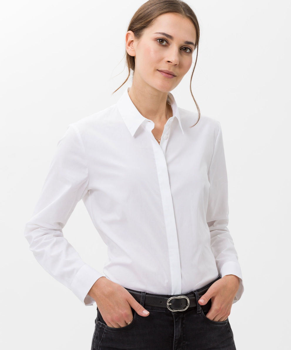 Damen Blusen bei BRAX! ➜ white VICTORIA Style