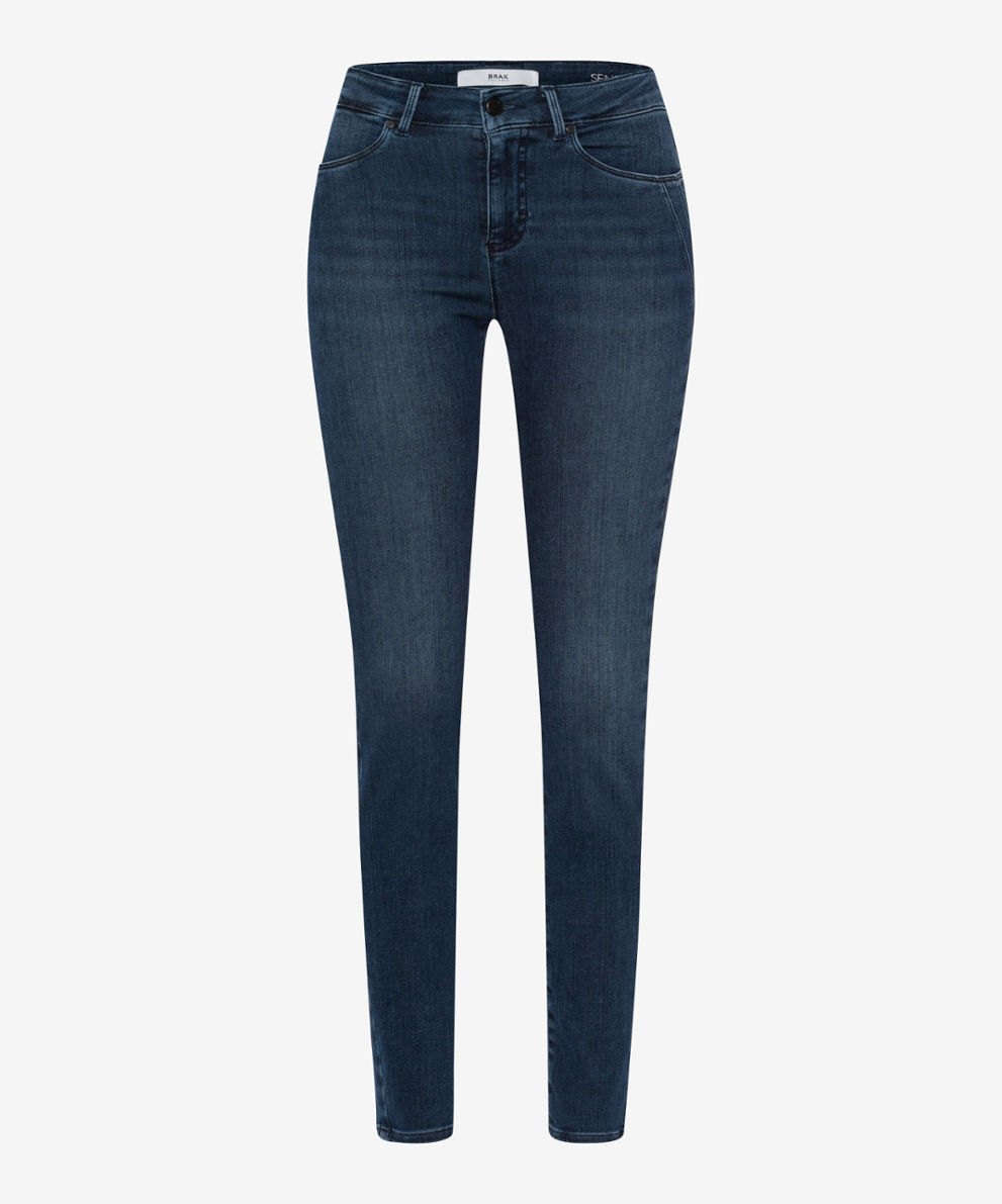Women Jeans regular used SKINNY blue ANA Style