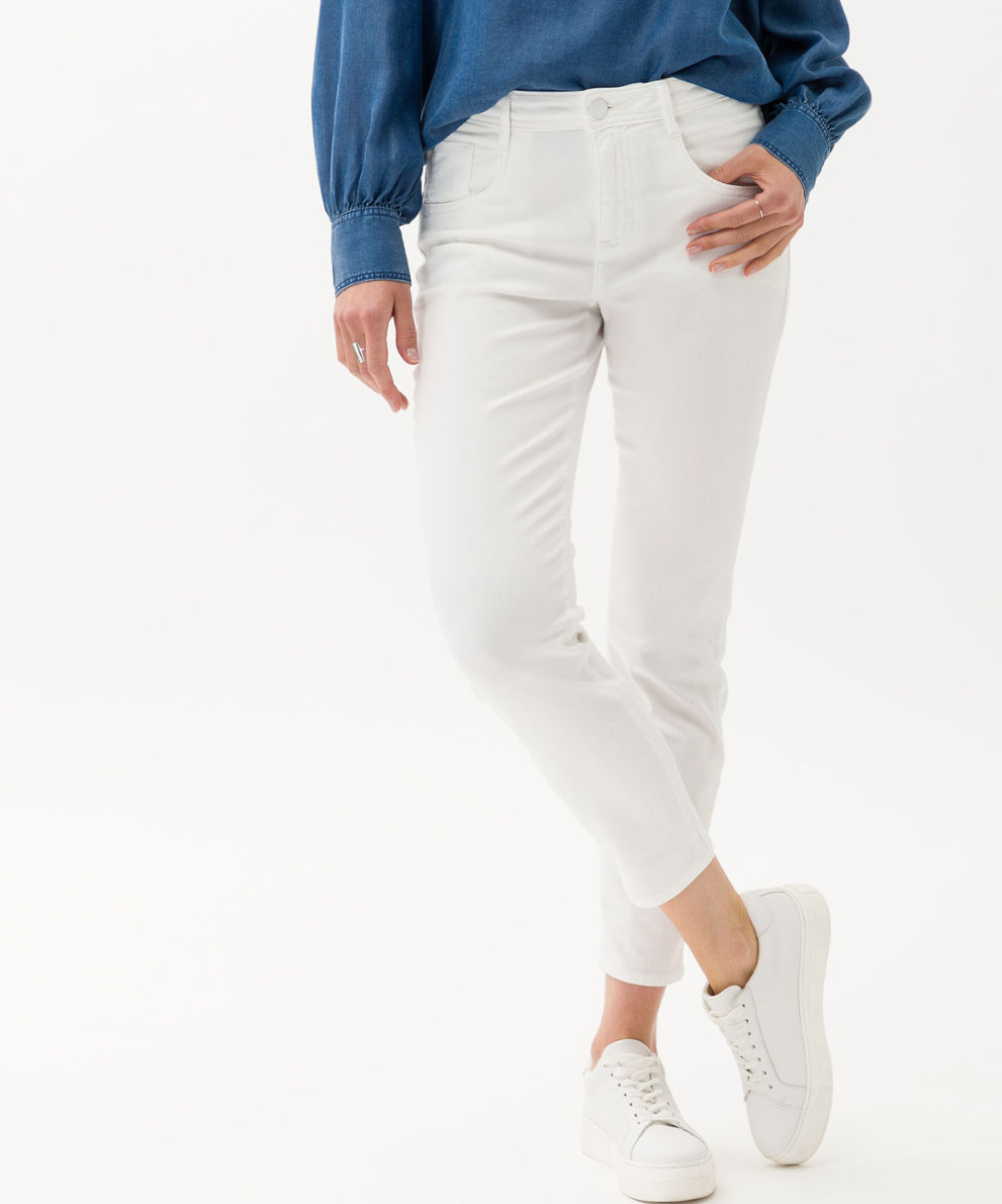 bed tv Wegversperring Dames Jeans Style SHAKIRA S white SLIM