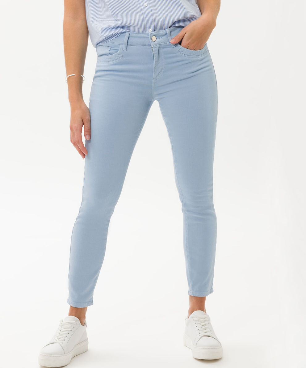 stoomboot Bijna klem Dames Jeans Style ANA S soft blue SKINNY