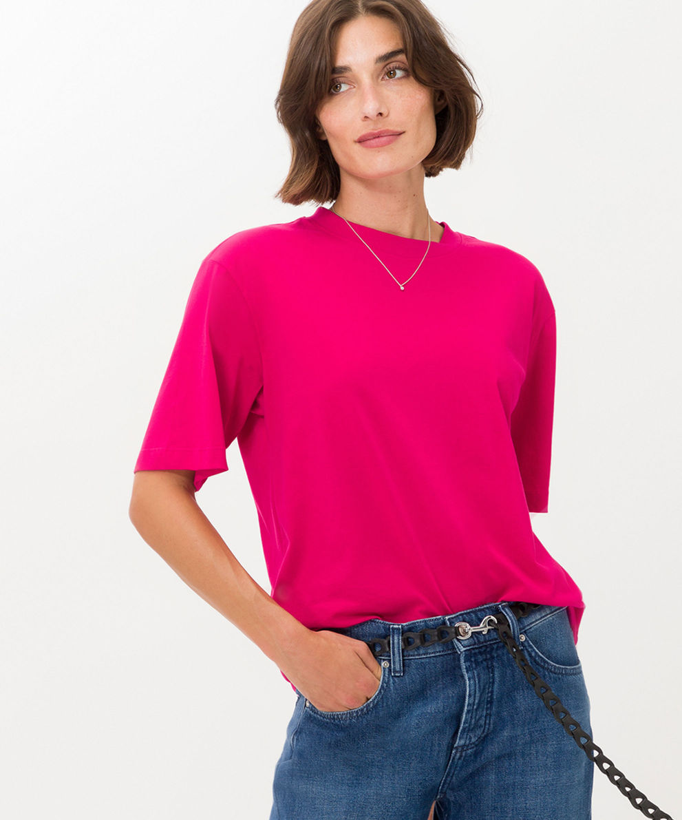 lipstick | Polos Damen Shirts CARA Style pink