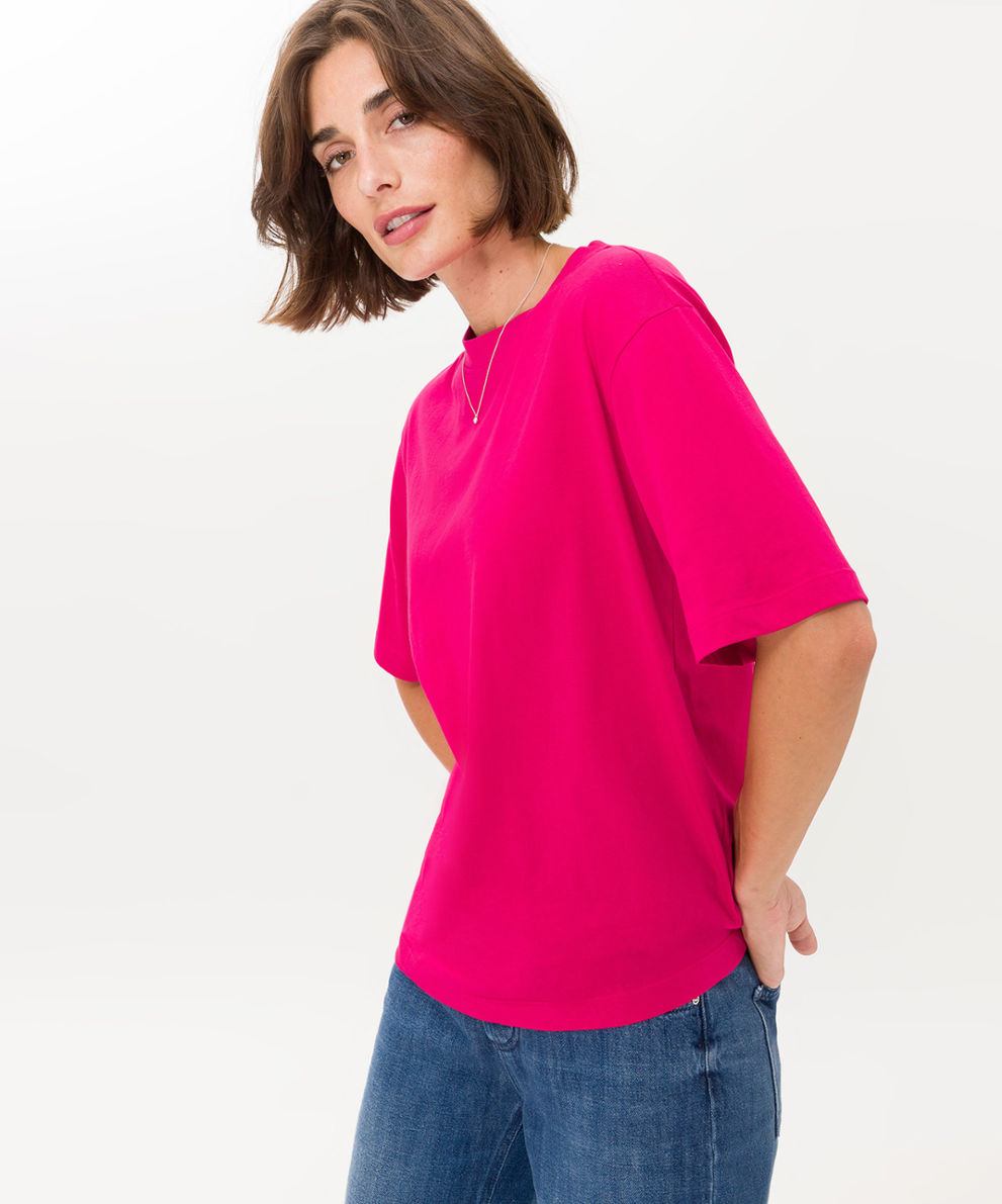 Damen Shirts | Polos Style CARA lipstick pink | T-Shirts