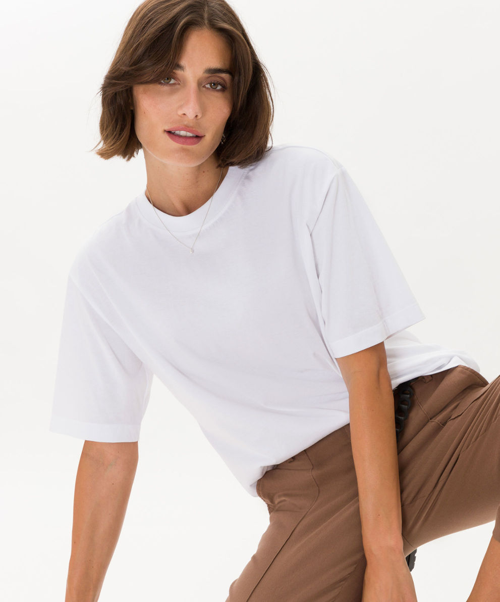 Damen Shirts | Polos CARA BRAX! bei Style ➜ white