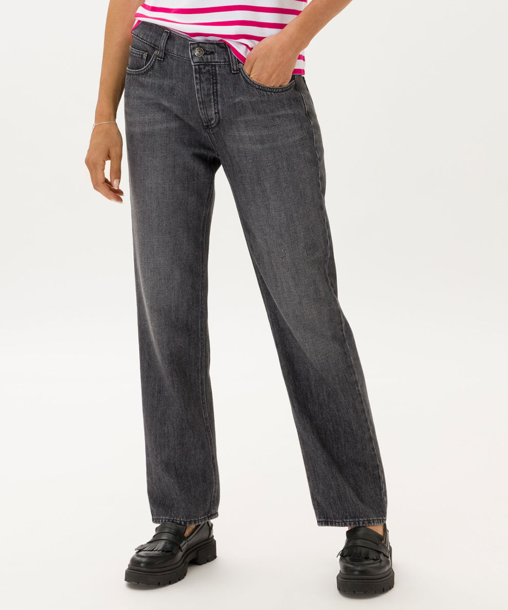MADISON used STRAIGHT Women Jeans Style grey