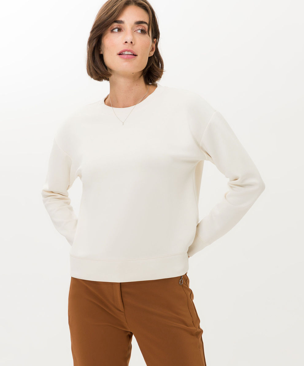 Women Knitwear | BO Style Sweatshirts off white