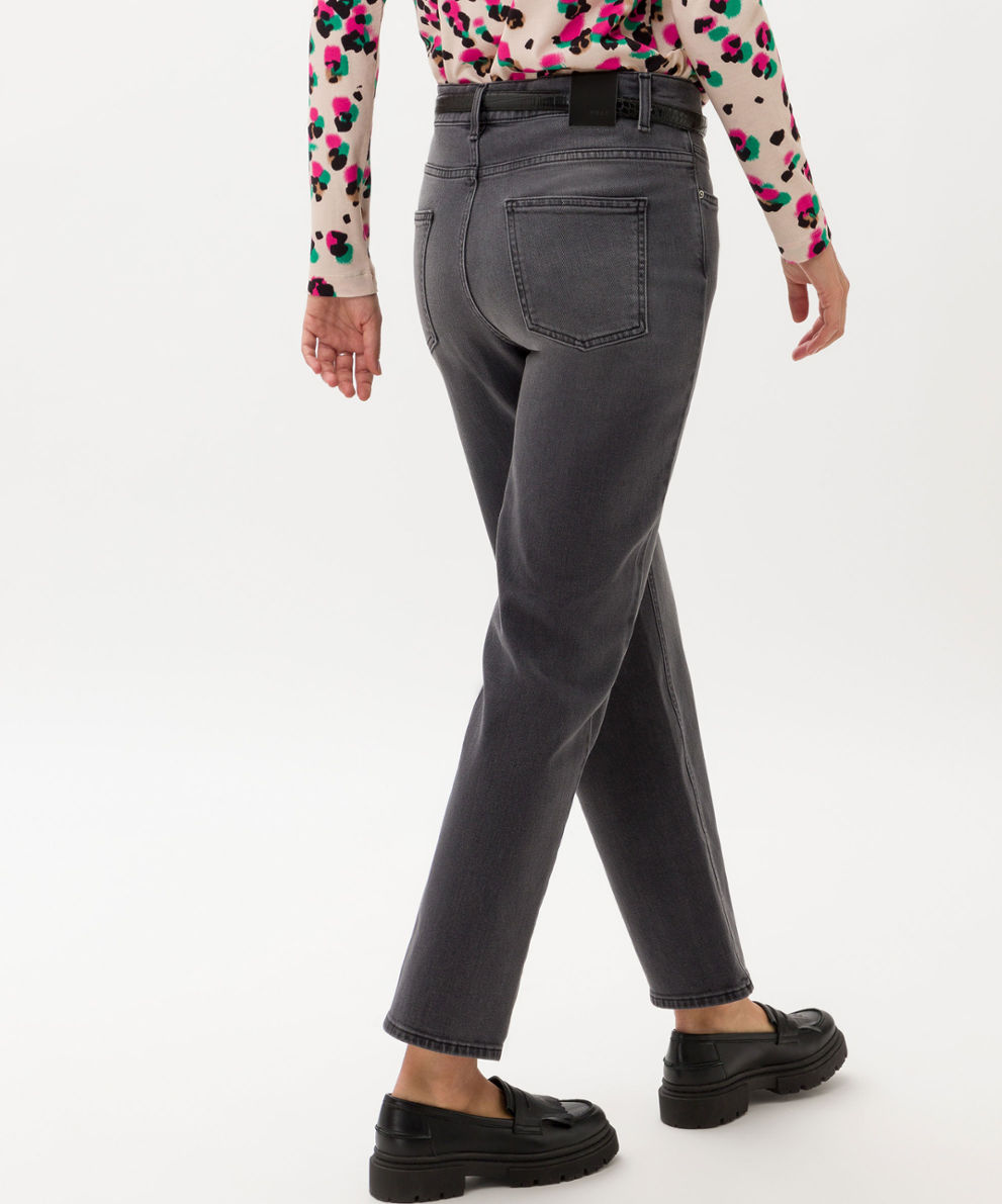 Women Jeans Style MADISON used dark grey STRAIGHT