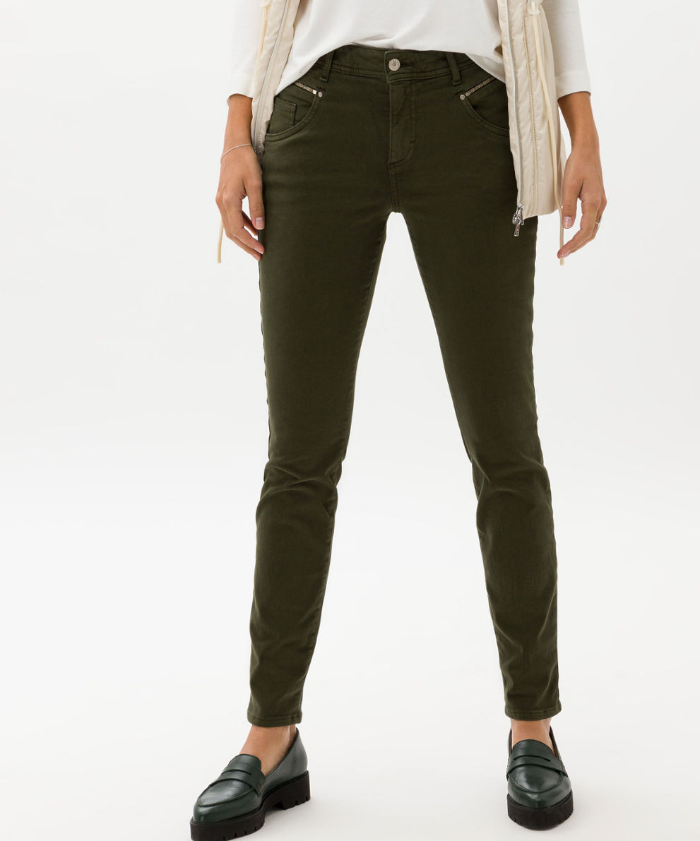 BRAX! Women Style ➜ SLIM at Jeans SHAKIRA olive