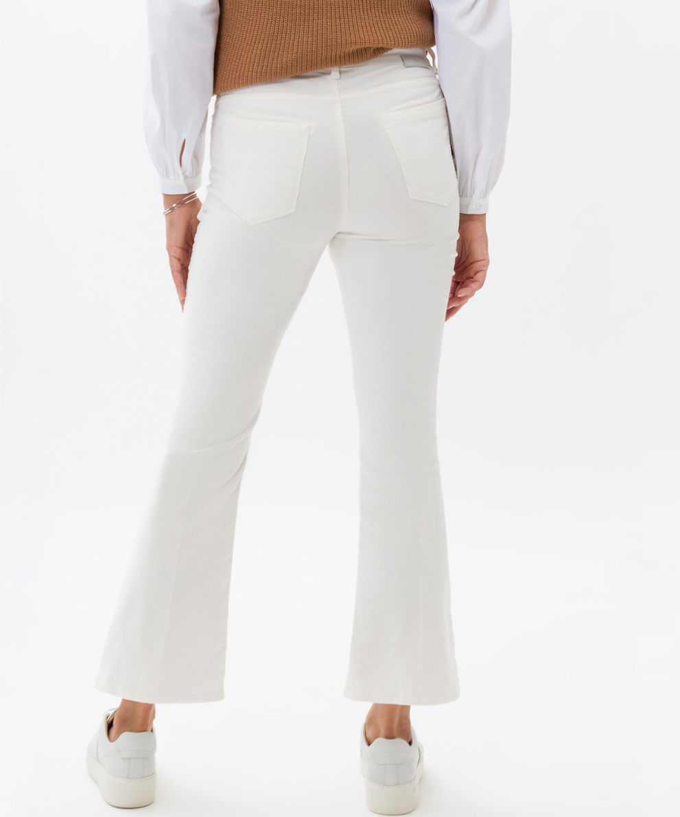 Women Pants Style SHAKIRA S ivory SLIM BOOTCUT | Jeans