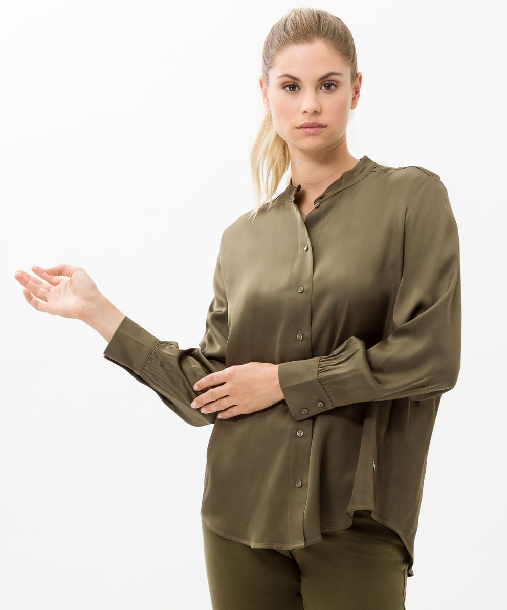 Damen Blusen Style VIV olive ➜ bei BRAX kaufen!