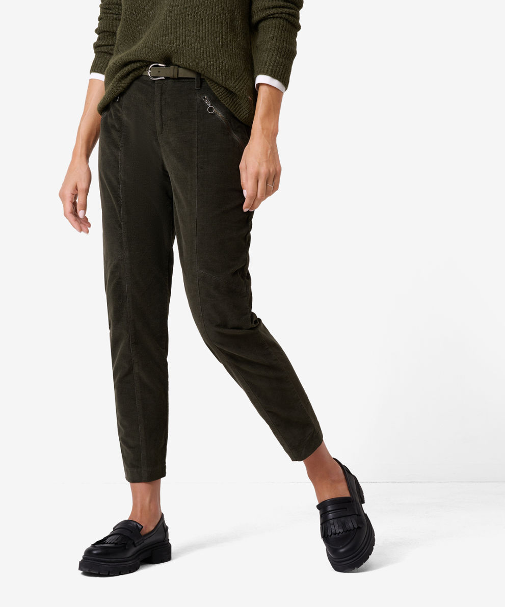 Style Women dark Pants olive RELAXED S MORRIS