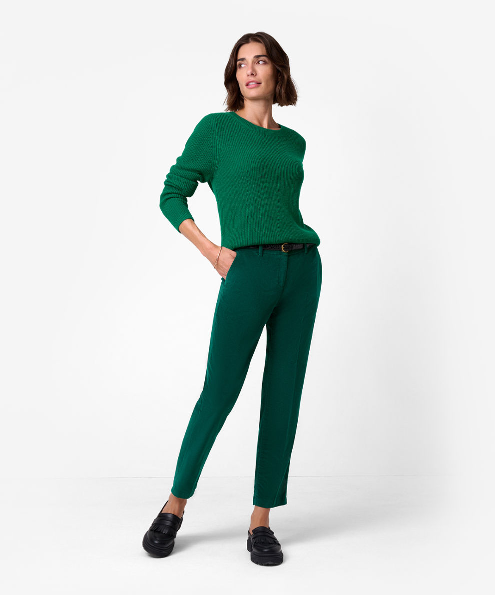 Fachgeschäft kaufen Damen Hosen malachite dark S MARON Style REGULAR