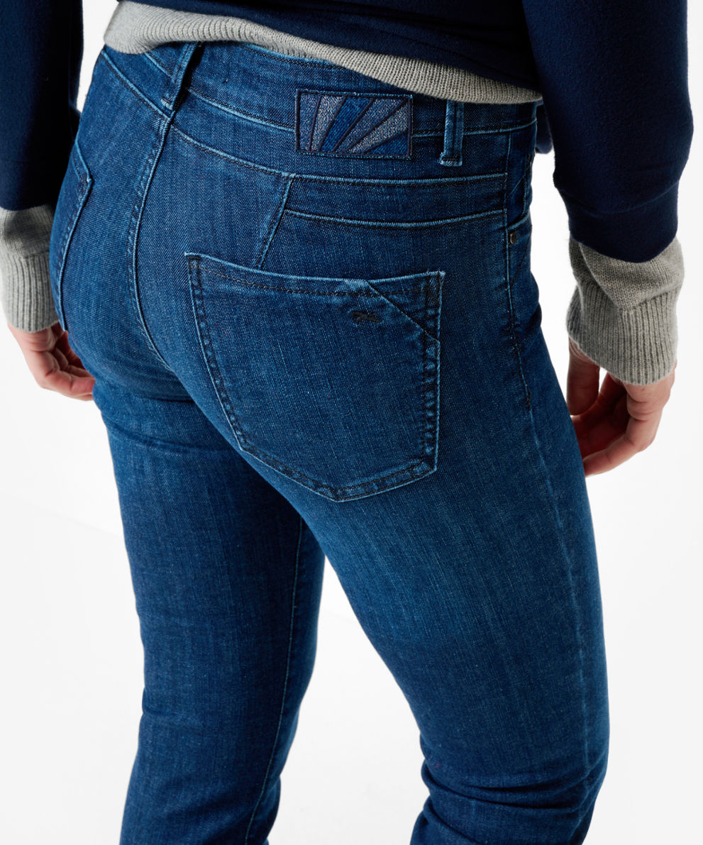 Women Jeans Style ANA used SKINNY blue dark