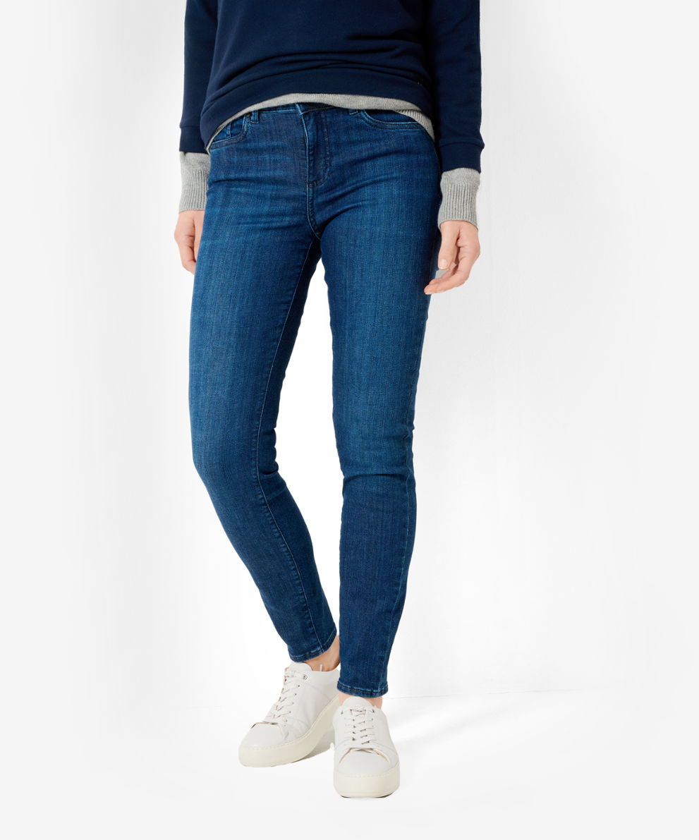 Women Jeans Style ANA used dark blue SKINNY