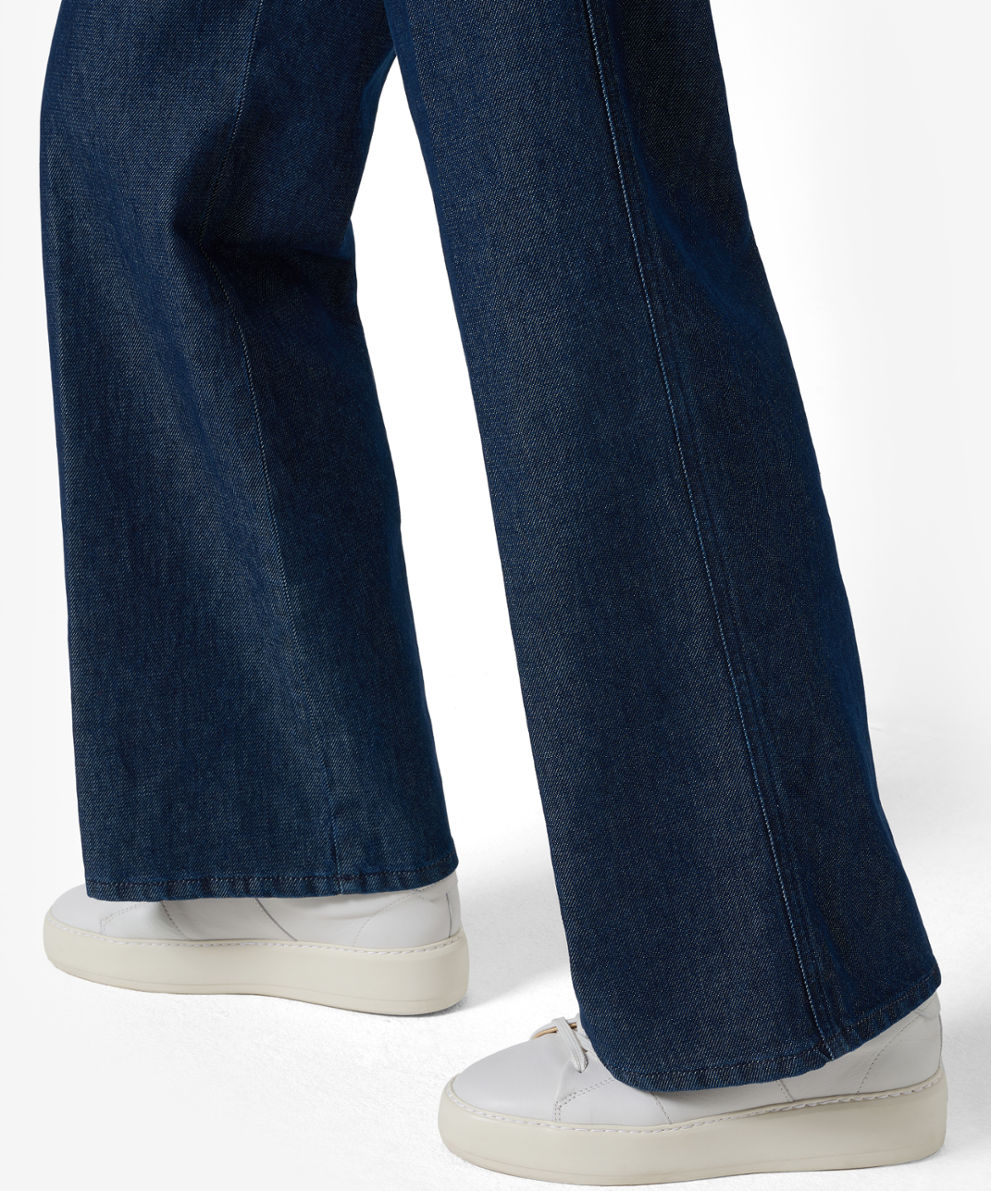 Women Jeans Style MAINE clean dark blue WIDE LEG