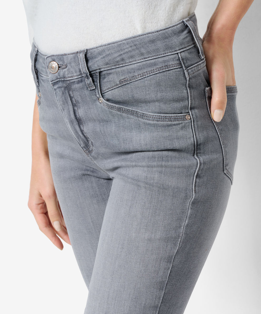 Women Jeans Style SHAKIRA used light grey SLIM