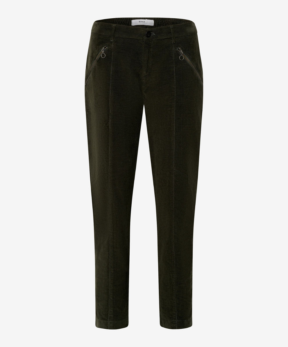 Women Pants Style MORRIS S RELAXED dark olive