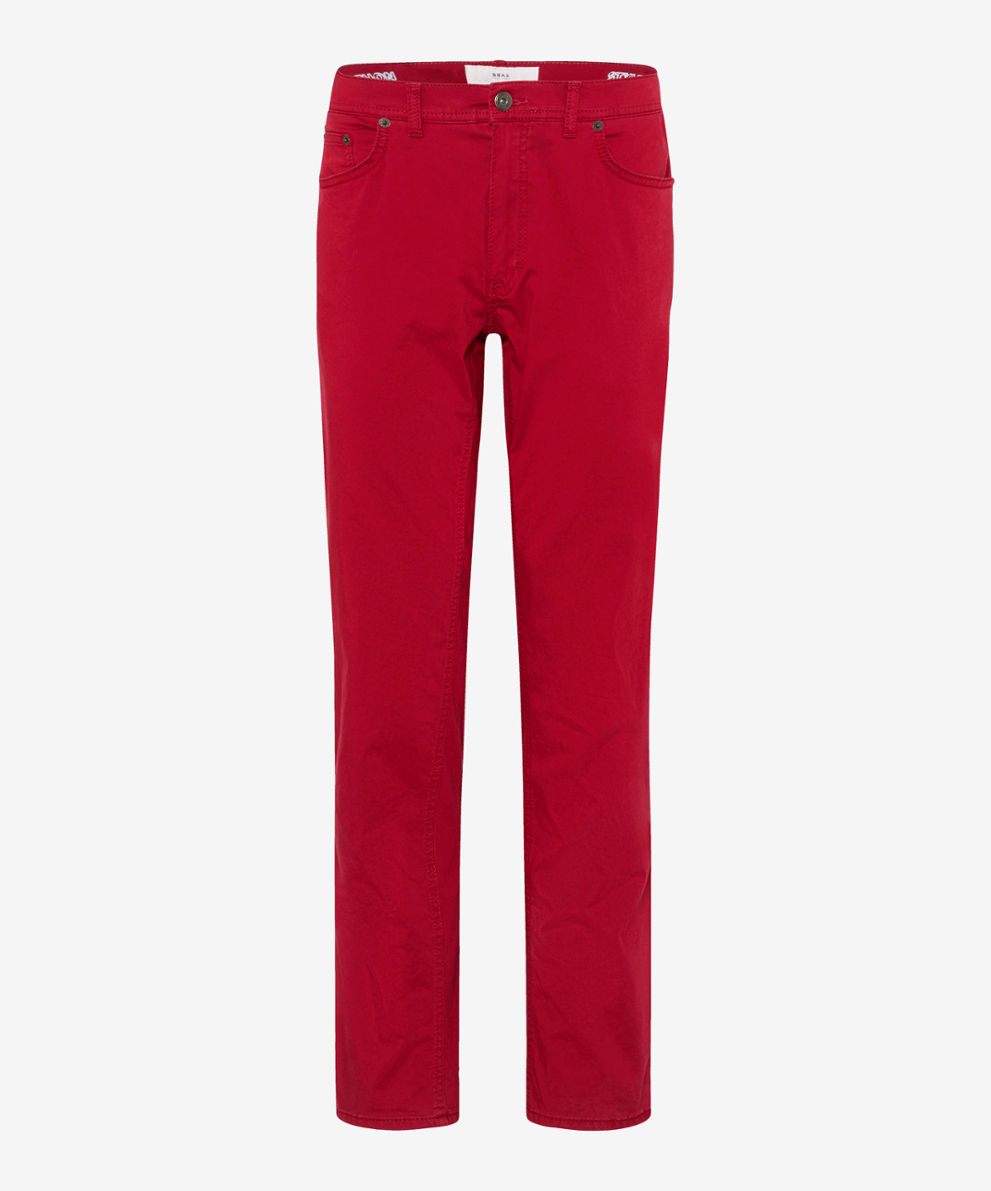 Men at REGULAR COOPER red Pants Style ➜ BRAX!