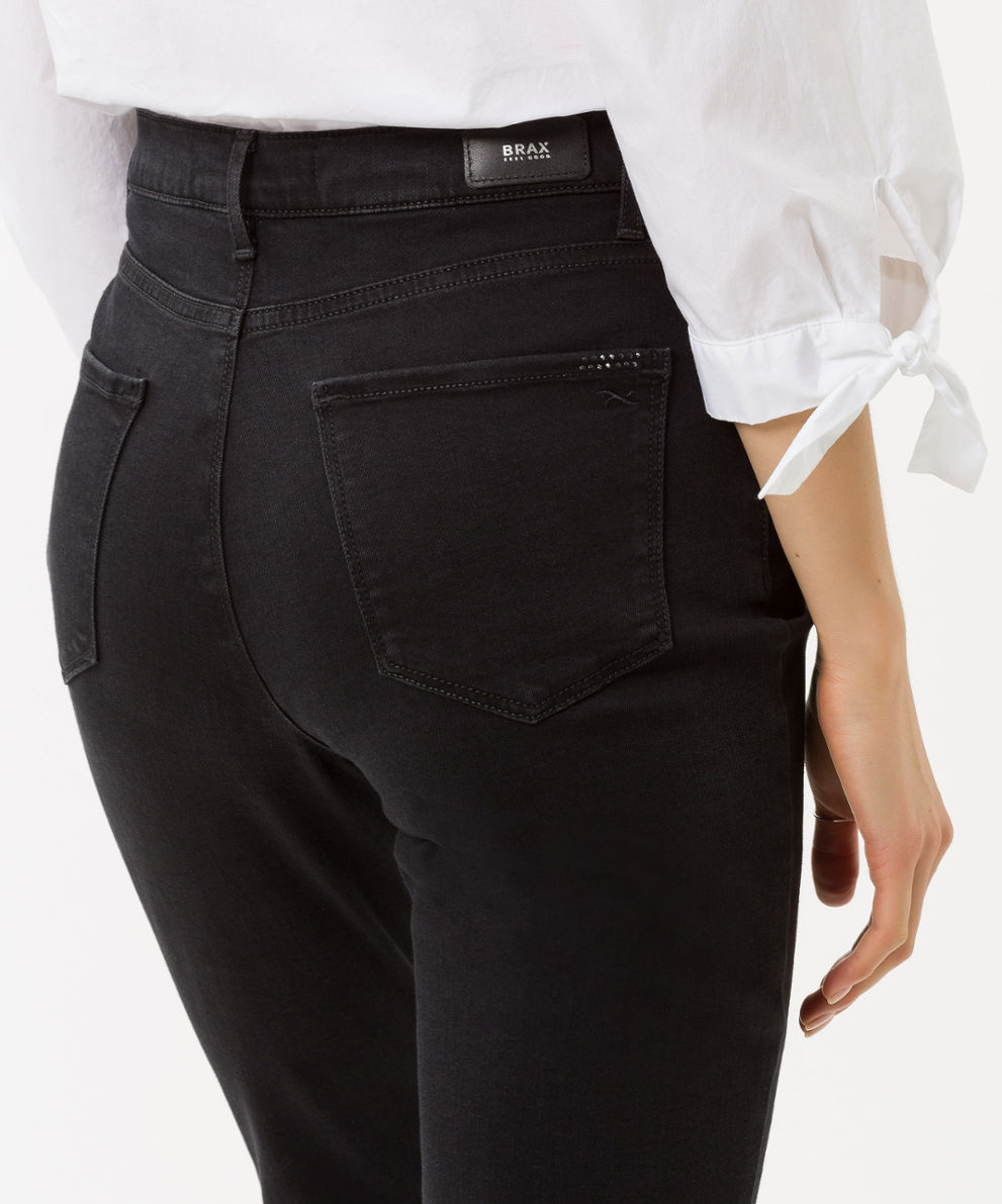 Geef rechten winter Pracht Damen Jeans Style MARY clean black SLIM