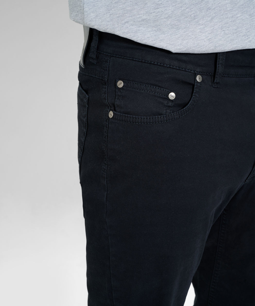 Men Pants Style CARLOS perma REGULAR black
