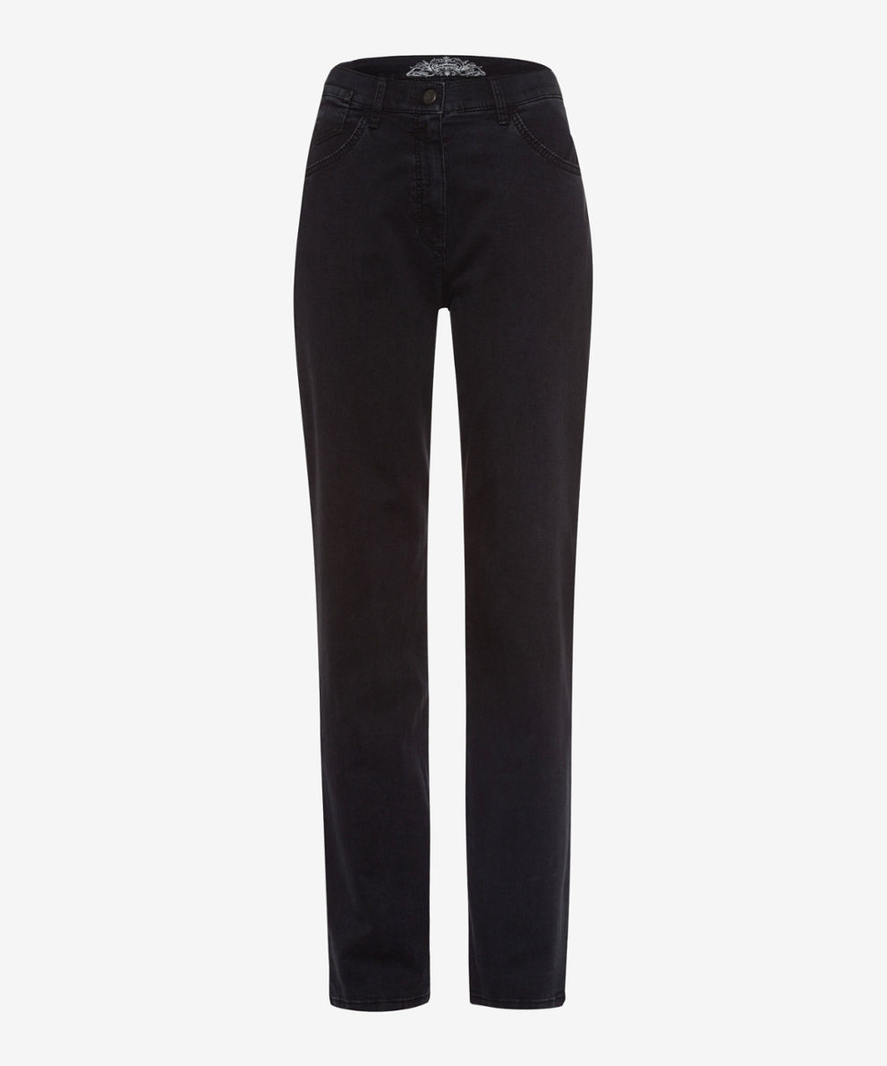 Damen Jeans Style CORRY SLASH black COMFORT PLUS