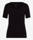 Black,Femme,T-shirts,Style CORA,Détourage avant