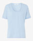 Frozen blue,Femme,T-shirts,Style CARRIE,Détourage avant