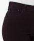 Dark purple,Femme,Pantalons,SUPER SLIM,Style INA FAY,Détail 2
