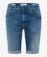 Stone blue used,Homme,Pantalons,SLIM,Style CHRIS B,Détourage avant