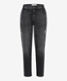 Used dark grey,Women,Pants,RELAXED,Style MELO S,Stand-alone front view