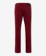 Burned red,Men,Pants,STRAIGHT,Style CADIZ,Stand-alone rear view