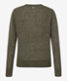 Khaki,Women,Knitwear | Sweatshirts,Style ALICIA,Stand-alone rear view