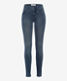 Used regular blue,Women,Jeans,SKINNY,Style SHAKIRA,Stand-alone front view