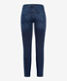 Used regular blue,Women,Jeans,RELAXED,Style MERRIT,Stand-alone rear view