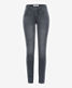 Used grey,Women,Jeans,SKINNY,Style SHAKIRA,Stand-alone front view