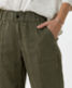 Khaki,Dames,Broeken,RELAXED,Style MAINE S,Detail 2 