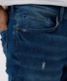 Blue repaired,Herren,Jeans,STRAIGHT,Style CADIZ,Detail 2 