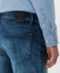 Vintage blue used,Homme,Jeans,STRAIGHT,Style CADIZ,Détail 1