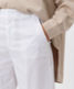 White,Femme,Pantalons,RELAXED,Style JIL,Détail 2