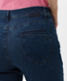 Clean dark blue,Dames,Jeans,SLIM,Style MARY S,Detail 1