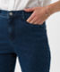 Clean dark blue,Dames,Jeans,FEMININE,Style CAROLA,Detail 2 