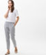 Grey melange,Femme,Pantalons,SLIM,Style MARON,Vue tenue