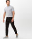 Black,Homme,Pantalons,STRAIGHT,Style CADIZ U,Vue tenue