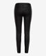 Coated black,Women,Jeans,SKINNY,Style ANA,Stand-alone rear view