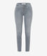 Metallic silver galloon,Women,Jeans,SKINNY,Style ANA,Stand-alone front view