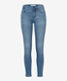Used light blue,Women,Jeans,Style ANA,Stand-alone front view