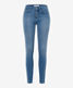Used light blue,Women,Jeans,SKINNY,Style ANA,Stand-alone front view