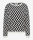 Black,Women,Knitwear | Sweatshirts,Style LIZ,Stand-alone front view