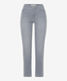 Used light grey,Women,Jeans,FEMININE,Style CAROLA,Stand-alone front view
