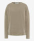 Pale khaki,Women,Knitwear | Sweatshirts,Style BO,Stand-alone front view